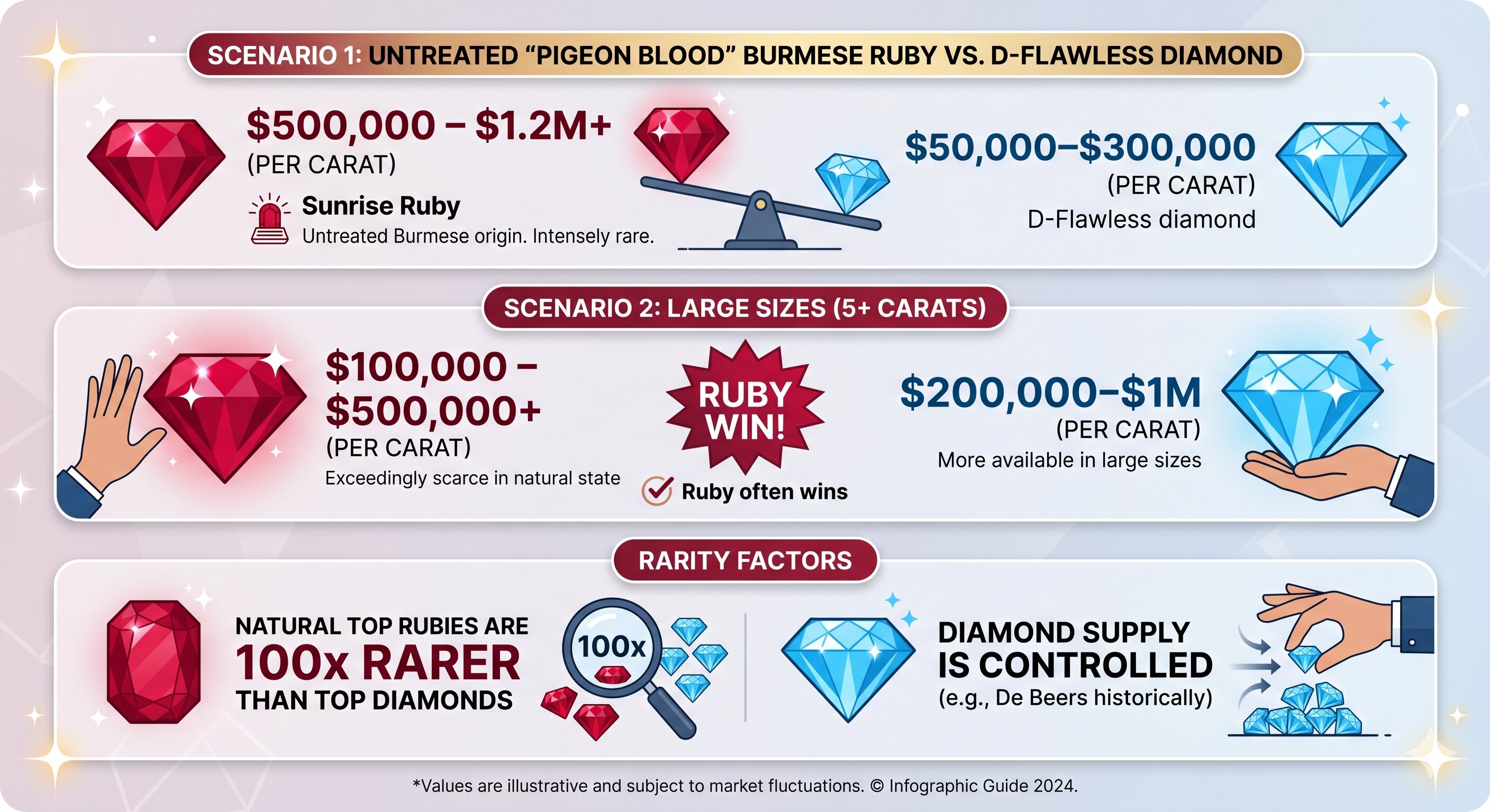 Rubies Are Worth MORE Than Diamonds
